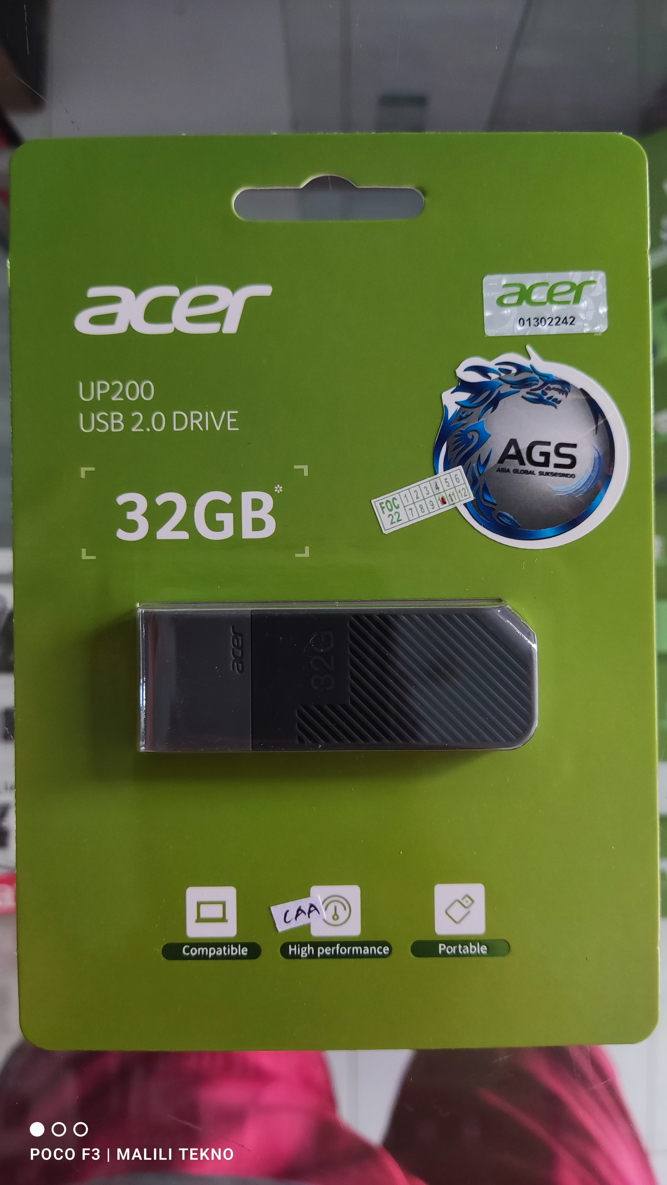FLASHDISK / USB / ACER UP300 32GB